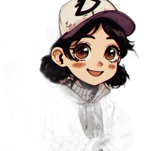 hat, cartoon, anime, watercolor transparent PNG cut-out
