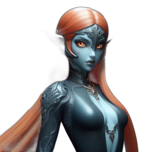 fantasy art, concept art, 3d render, comic book art transparent PNG cut-out