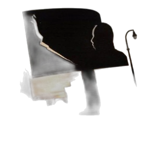hat, mask, umbrella, staff transparent PNG cut-out