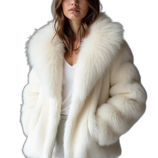 jacket, jewelry, hat, monochrome transparent PNG cut-out