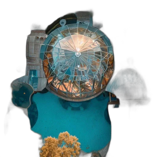 robot, mask, jewelry, jacket transparent PNG cut-out