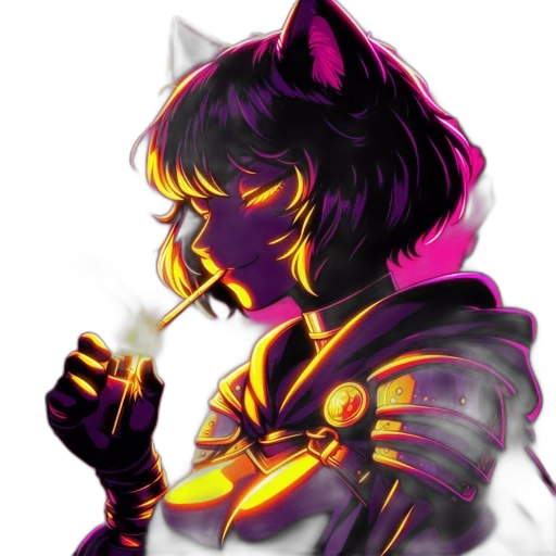 staff, mask, anime, pixel art transparent PNG cut-out