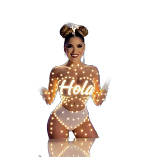 dress, jewelry, staff, robot transparent PNG cut-out