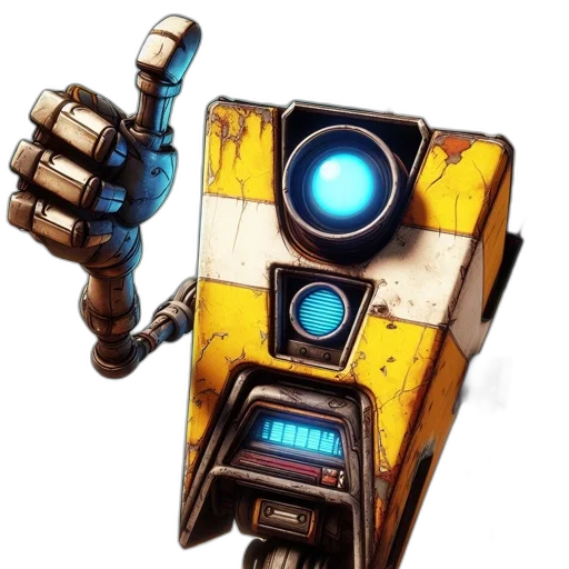 robot, weapon, concept art, cyberpunk transparent PNG cut-out