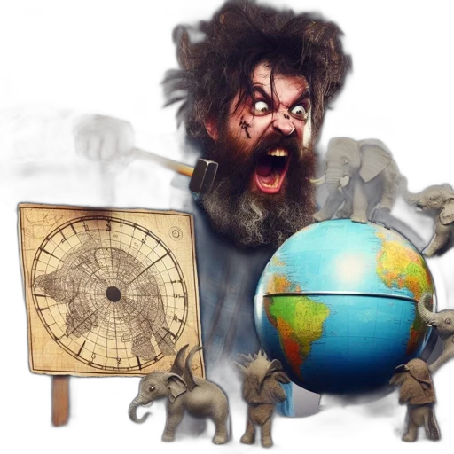 concept art, fantasy art, watercolor, man transparent PNG cut-out