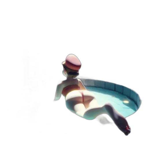 creature, hat, robot, dress transparent PNG cut-out