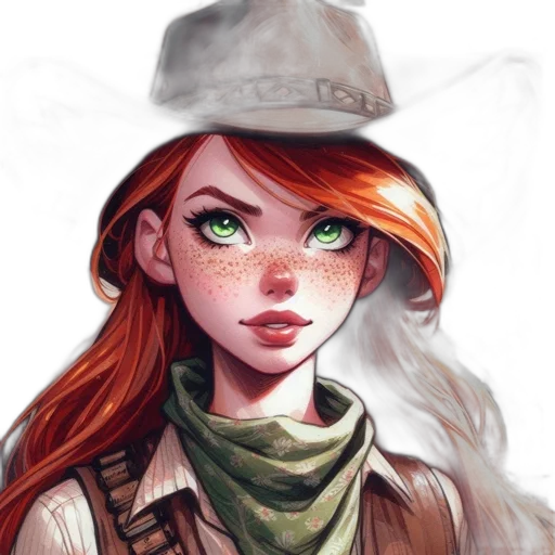 hat, face, staff, weapon transparent PNG cut-out