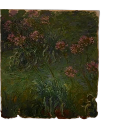 flower, oil painting, photorealistic, forest transparent PNG cut-out