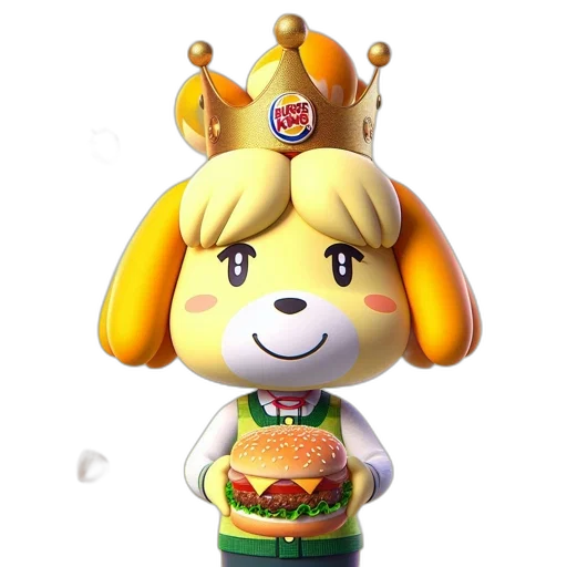crown, food, animal, staff transparent PNG cut-out