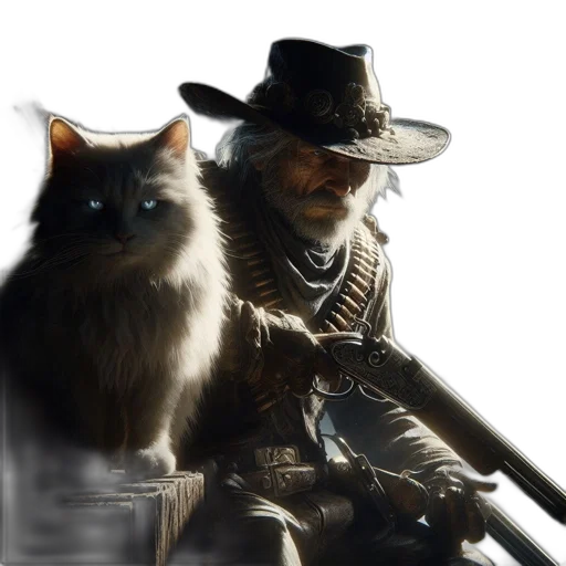 hat, weapon, animal, concept art transparent PNG cut-out