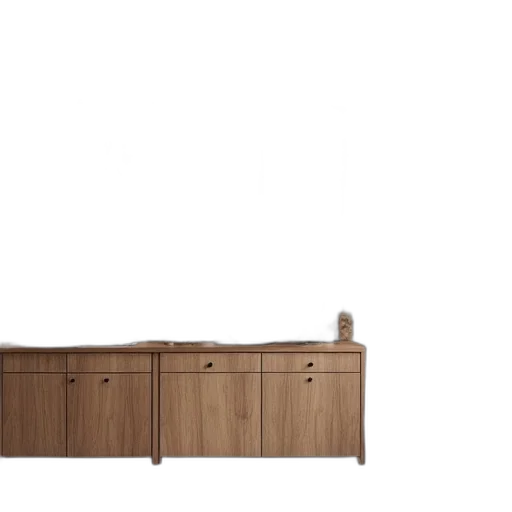 furniture, 3d render, earth tones, chicago transparent PNG cut-out