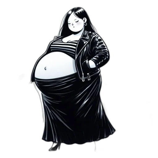dress, jacket, concept art, comic book art transparent PNG cut-out