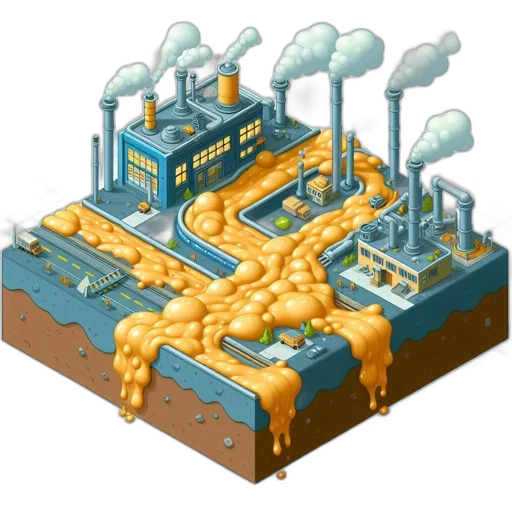 robot, building, pixel art, concept art transparent PNG cut-out