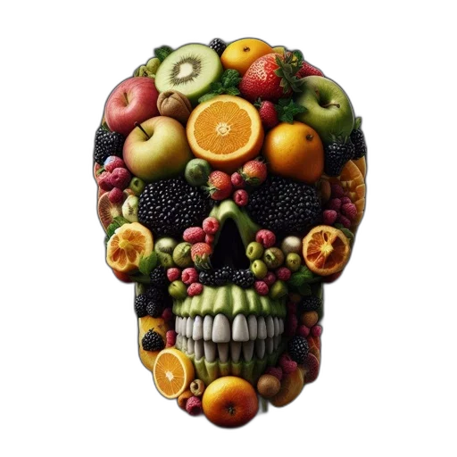 food, mask, face, crown transparent PNG cut-out