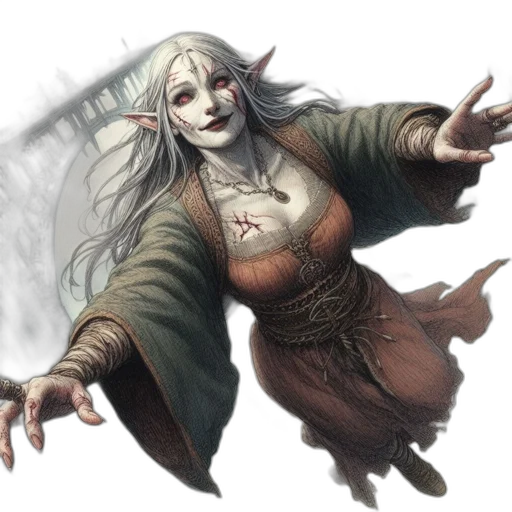 staff, dragon, creature, face transparent PNG cut-out
