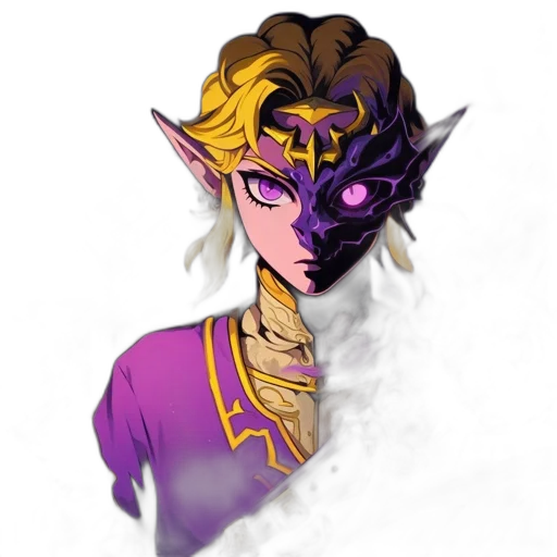 mask, staff, face, crown transparent PNG cut-out