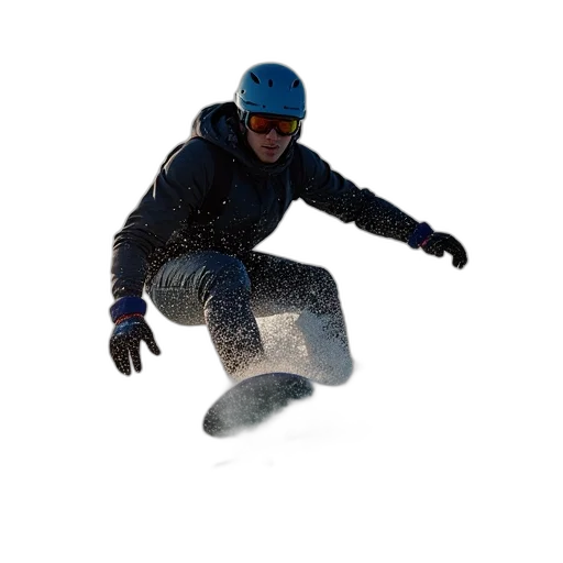 jacket, staff, shoes, hat transparent PNG cut-out