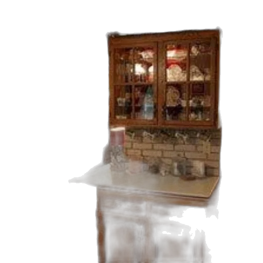 furniture, bottle, staff, 3d render transparent PNG cut-out
