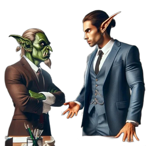 staff, concept art, fantasy art, 3d render transparent PNG cut-out