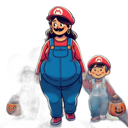 concept art, pixel art, 3d render, watercolor transparent PNG cut-out