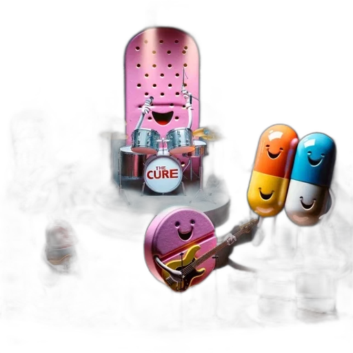 robot, bottle, concept art, 3d render transparent PNG cut-out