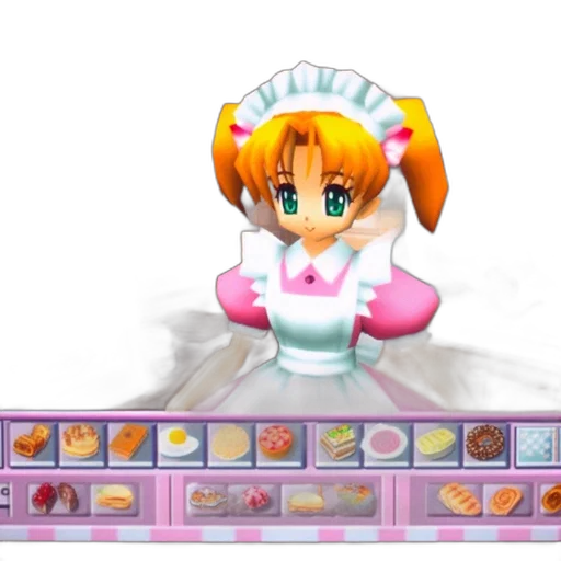 food, staff, weapon, vaporwave transparent PNG cut-out