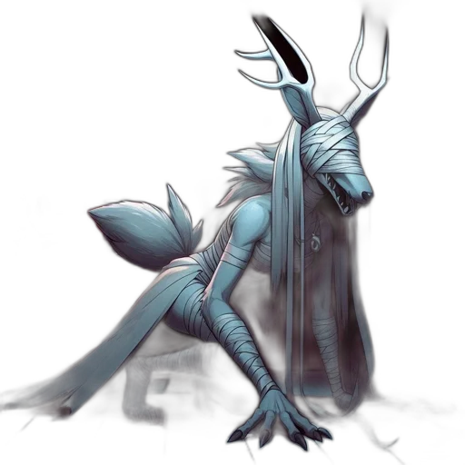 dragon, creature, staff, animal transparent PNG cut-out