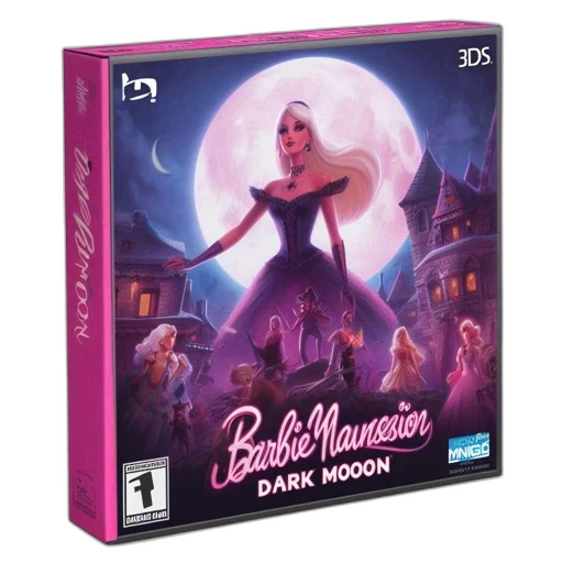 concept art, box, art, barbie transparent PNG cut-out