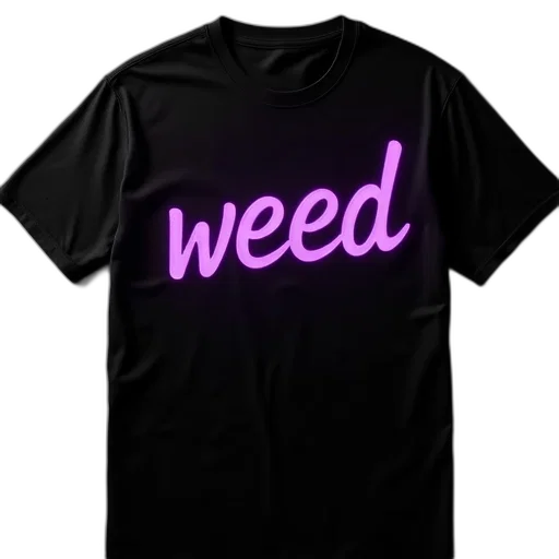 vaporwave, 3d render, black, marijuana transparent PNG cut-out
