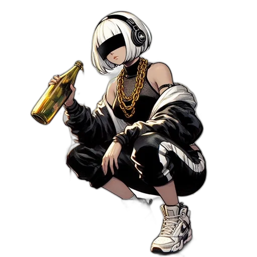 jacket, robot, mask, jewelry transparent PNG cut-out