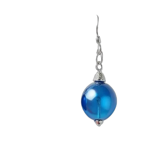jewelry, 3d render, blue, pair transparent PNG cut-out