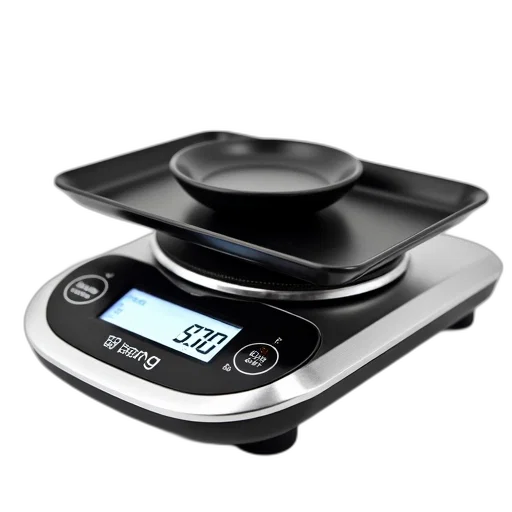 digital, kitchen, scale, black transparent PNG cut-out