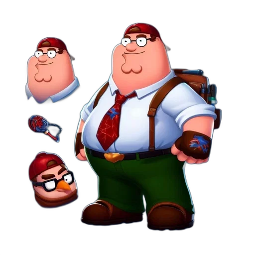 staff, weapon, animal, hat transparent PNG cut-out