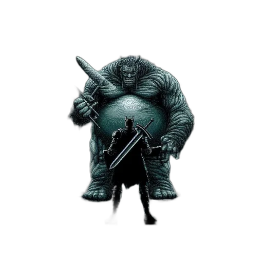sword, creature, weapon, animal transparent PNG cut-out