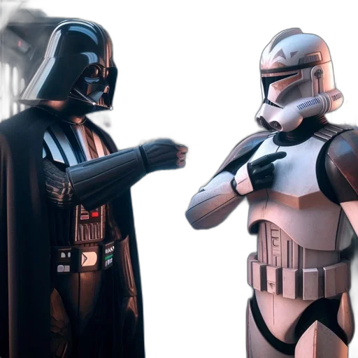 two, star, wars, characters transparent PNG cut-out