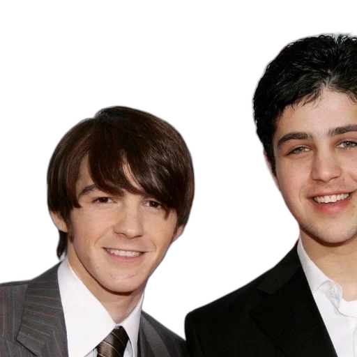 hair, photorealistic, two, men transparent PNG cut-out