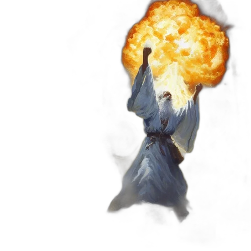 dragon, weapon, staff, creature transparent PNG cut-out