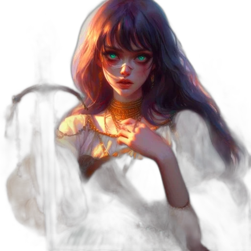 face, dress, creature, mask transparent PNG cut-out
