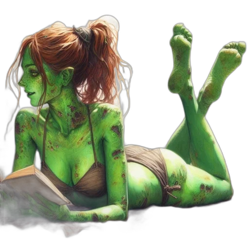 creature, concept art, comic book art, fantasy art transparent PNG cut-out