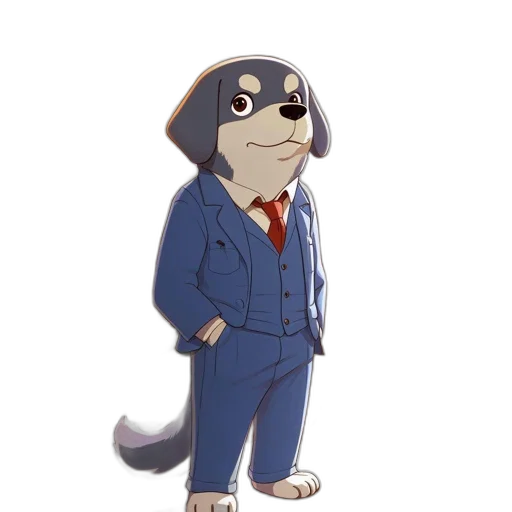 staff, animal, jacket, creature transparent PNG cut-out
