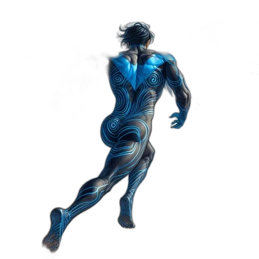 creature, robot, hair, dress transparent PNG cut-out