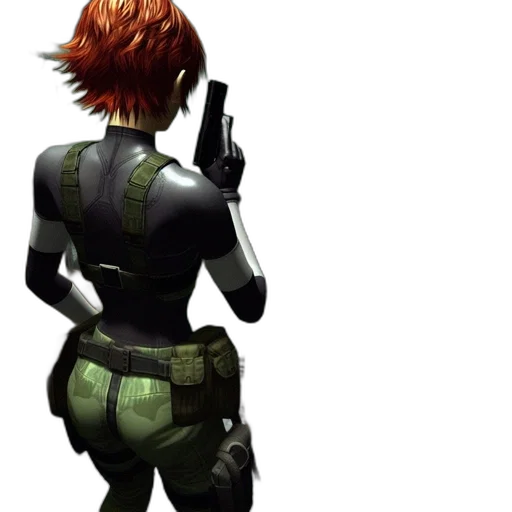 weapon, jacket, staff, concept art transparent PNG cut-out