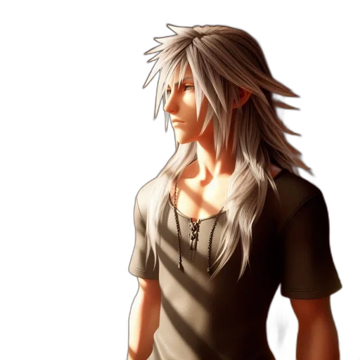hair, fantasy art, photorealistic, concept art transparent PNG cut-out