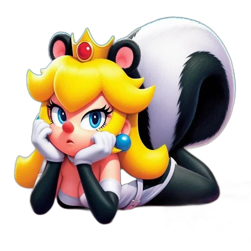 crown, staff, animal, creature transparent PNG cut-out
