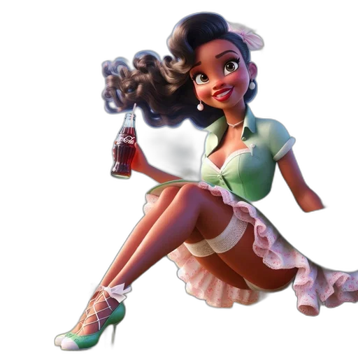 dress, shoes, staff, concept art transparent PNG cut-out