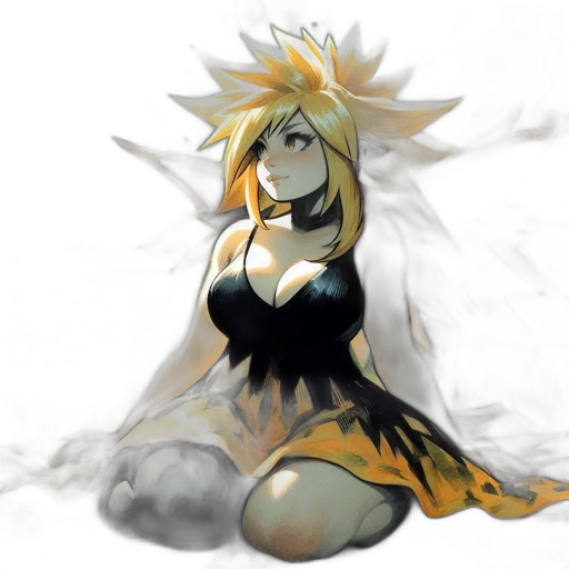 dress, mask, dragon, crown transparent PNG cut-out