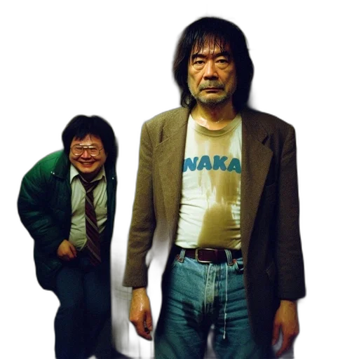 jacket, robot, animal, staff transparent PNG cut-out