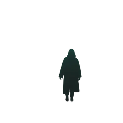 jacket, dress, creature, robot transparent PNG cut-out