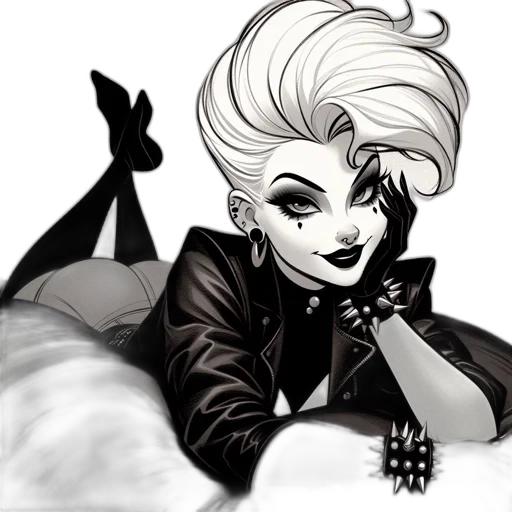 cartoon, comic book art, concept art, fantasy art transparent PNG cut-out