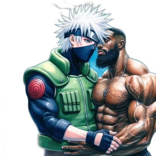 mask, concept art, comic book art, anime transparent PNG cut-out
